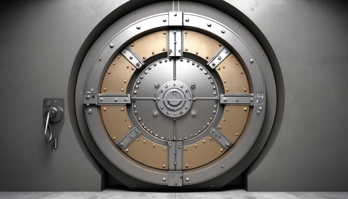 Illustration of secure precious metal storage