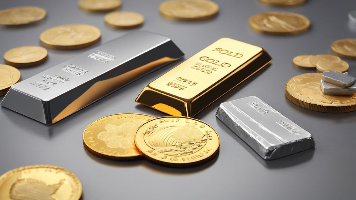 Illustration of diverse bullion products