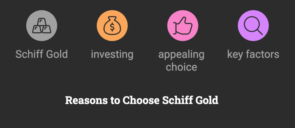Reasons to Choose Schiff Gold