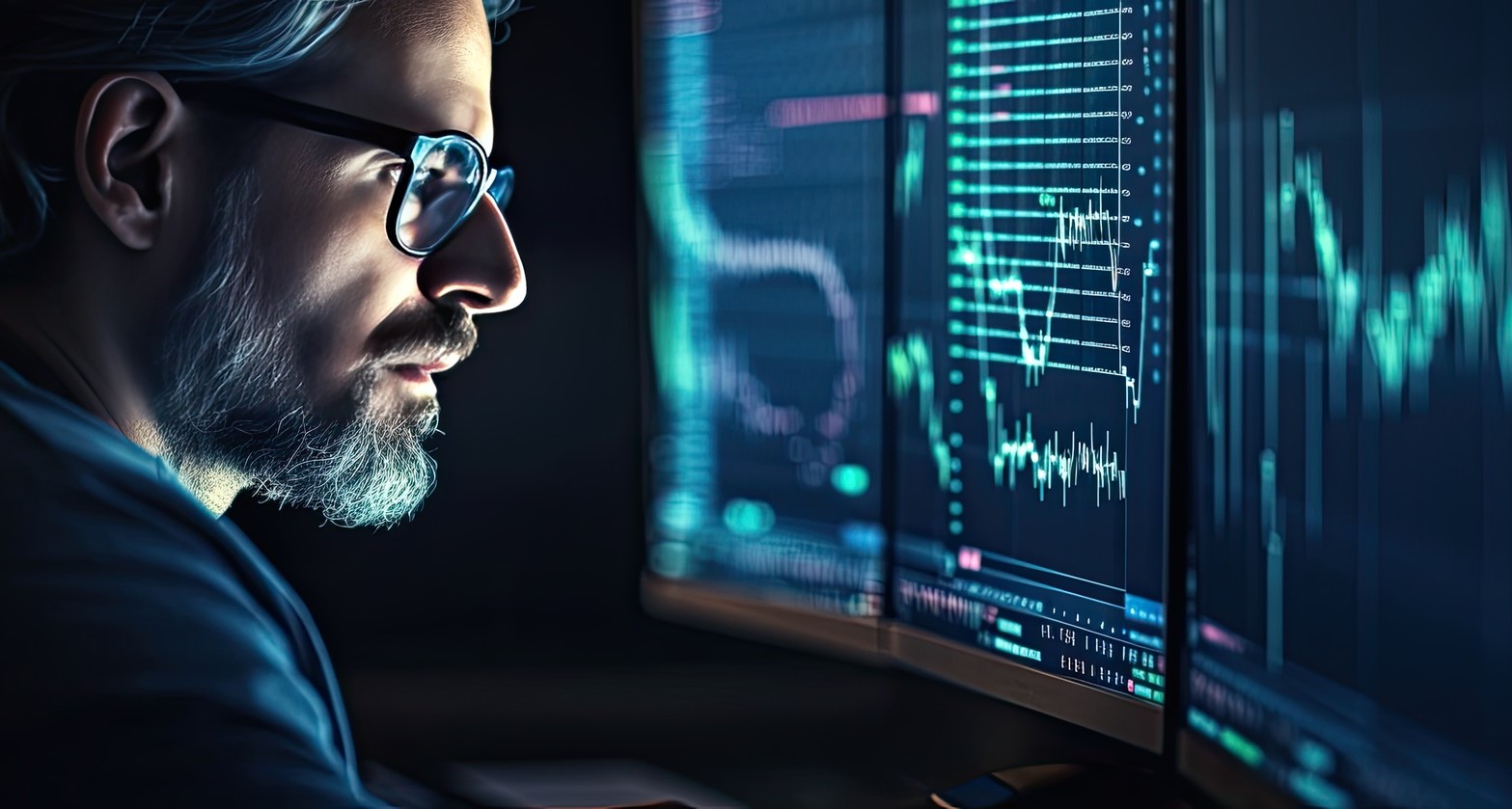finance analyst explores market volatility