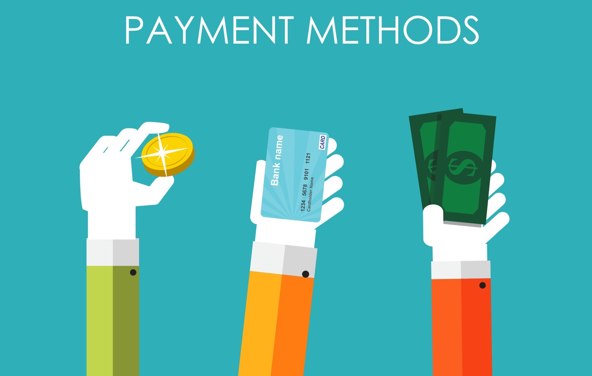 preserve gold payment methods include visa and master cards, cash and bank check.