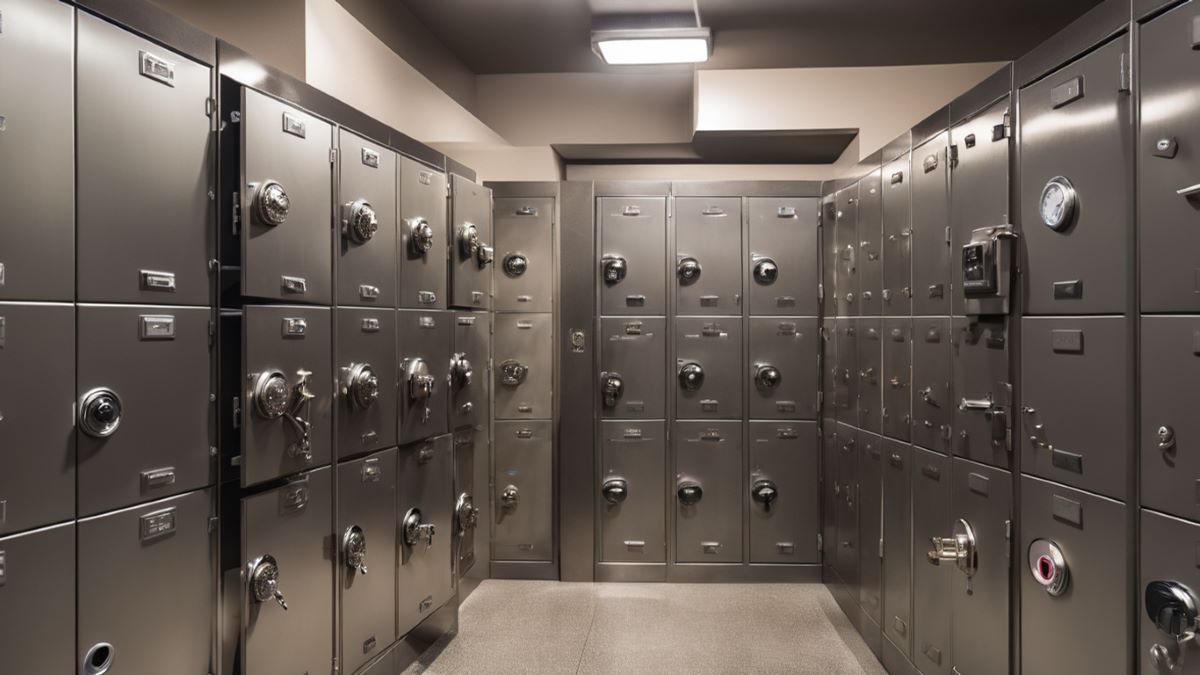 storage safe room as one of the gold ira storage options