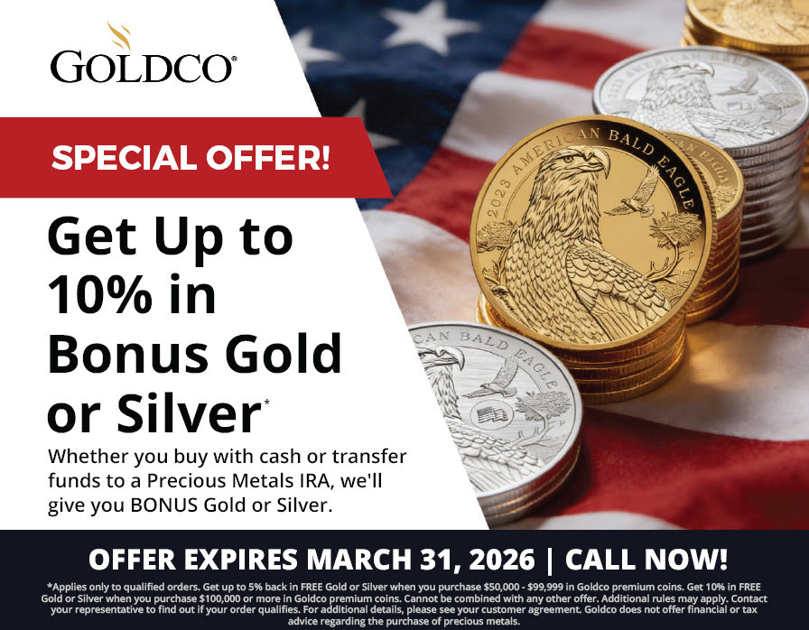 Goldco March Promo