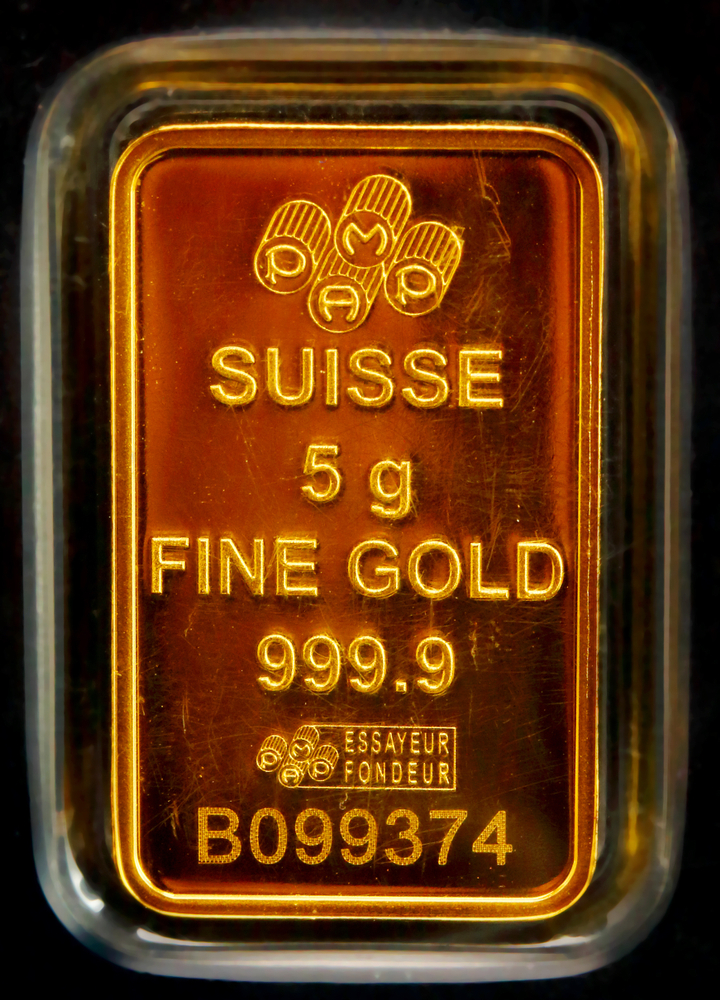 5 Gram Gold Bar