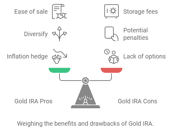 Pros and Cons of Gold IRA