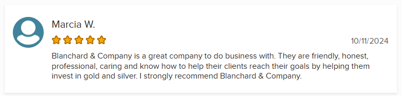 blanchard gold reviews